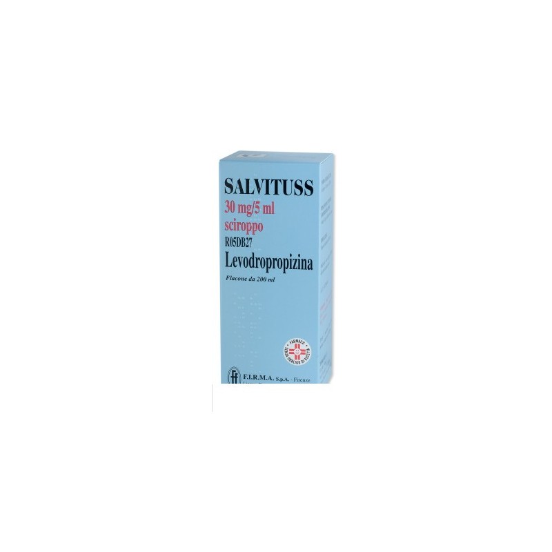 Salvituss Sciroppo 200 ml 30 mg/5 ml Sedativo della Tosse