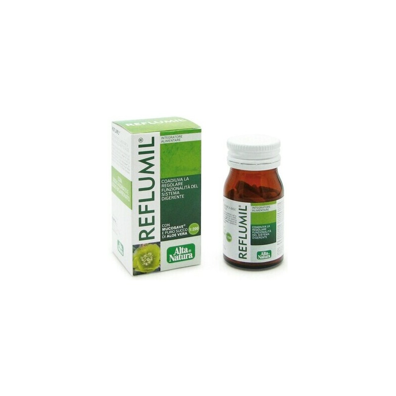Compresse Reflumil Integratore per Reflusso e Acidità di Stomaco Compresse Reflumil Integratore per Reflusso e Acidità di Stomaco