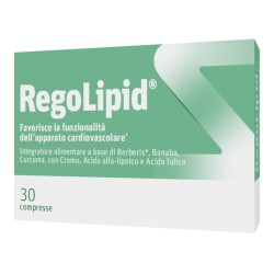 Compresse di Regolipid Integratore per Metabolismo Zuccheri e Trigliceridi Compresse di Regolipid Integratore per Metabolismo Zuccheri e Trigliceridi