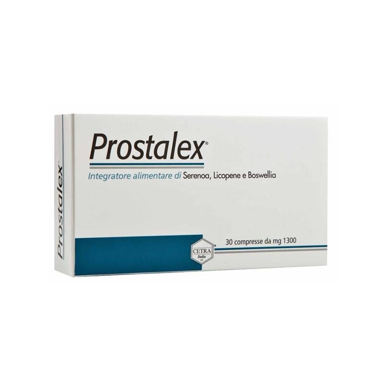 confezione di Prostalex Integratore per Disturbi Prostata 30 Compresse