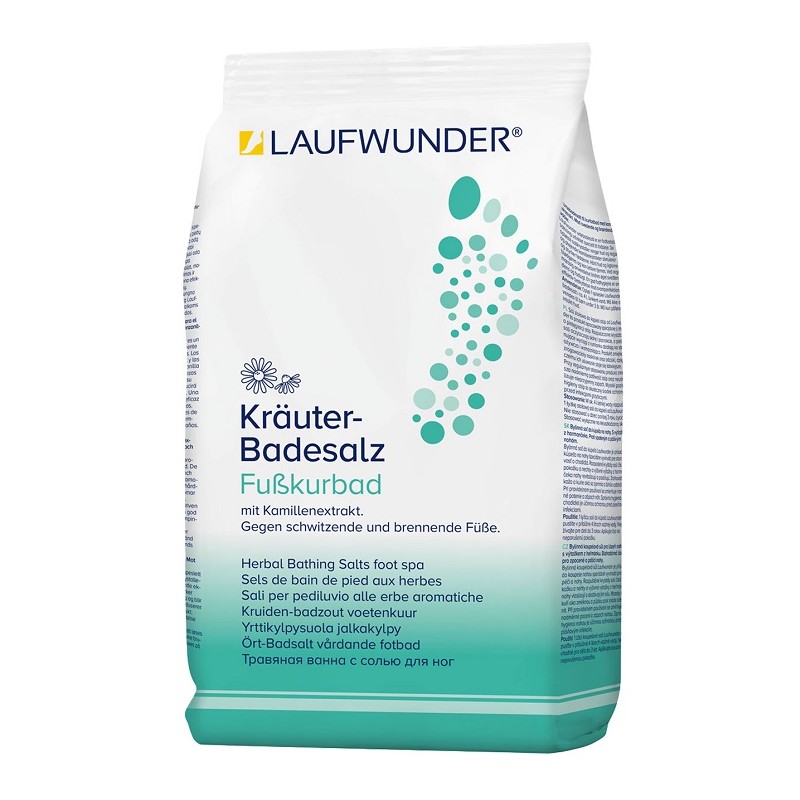 Tecniwork Laufwunder Sali Da Bagno per Sollievo Piedi e Gambe Stanche Busta da 250 g Tecniwork Laufwunder Sali Da Bagno per Sollievo Piedi e Gambe Stanche Busta da 250 g