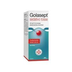 Confezione Golasept Sedativo Tosse per Tosse Secca 200ml Sciroppo Confezione Golasept Sedativo Tosse per Tosse Secca 200ml Sciroppo