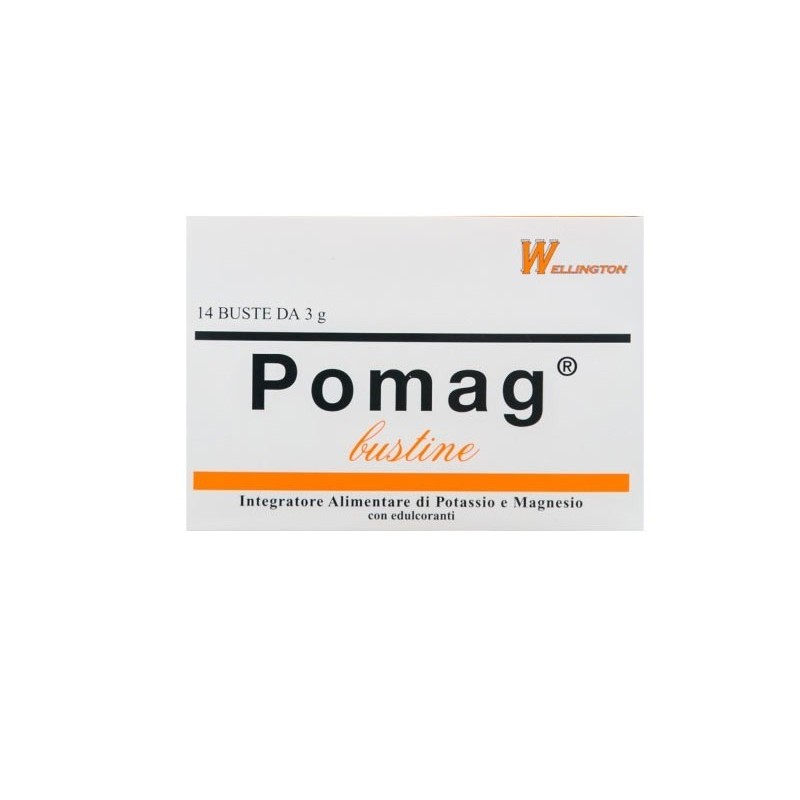 Pomag Minerale Integratore Ricostituente per Energia e Vitalità 14 Bustine Pomag Minerale Integratore Ricostituente per Energia e Vitalità 14 Bustine