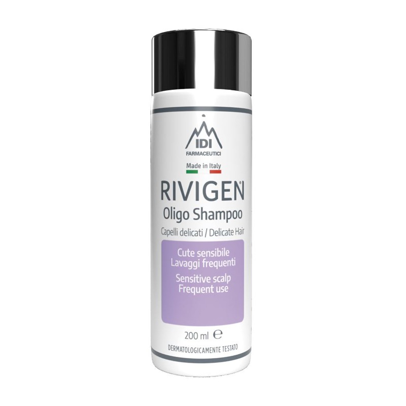 Rivigen Oligo Shampoo Capelli Delicati per Cute Sensibile e Capelli Fragili 200 ml Rivigen Oligo Shampoo Capelli Delicati per Cute Sensibile e Capelli Fragili 200 ml
