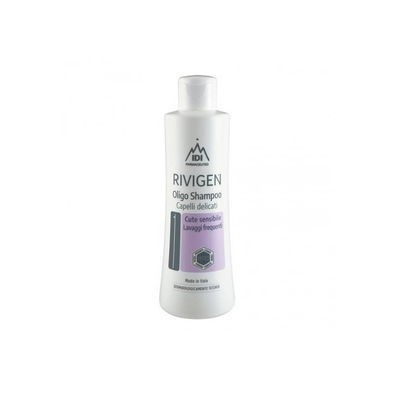 Rivigen Oligo Shampoo Capelli Delicati per Cute Sensibile e Capelli Fragili 200 ml Rivigen Oligo Shampoo Capelli Delicati per Cute Sensibile e Capelli Fragili 200 ml