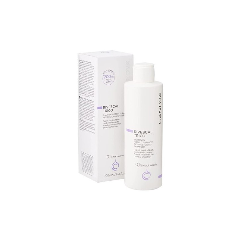 Sifarma Canova Rivescal Trico Shampoo per Capelli Fragili e Cute Sensibile 200ml Sifarma Canova Rivescal Trico Shampoo per Capelli Fragili e Cute Sensibile 200ml