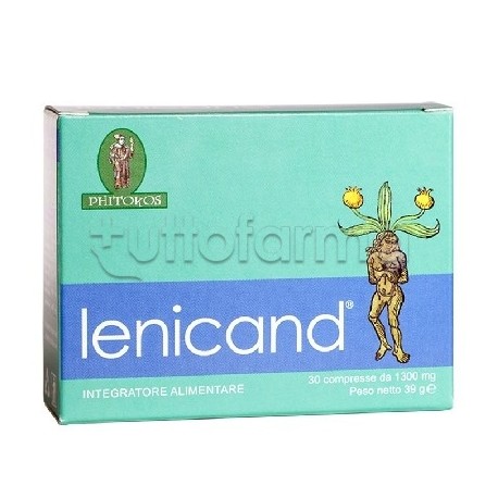 Deakos Lenicand 1300 mg Integratore per Vie Urinarie 30 Compresse Singole