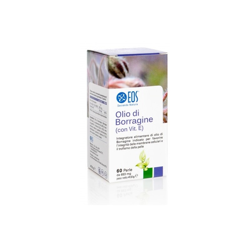 EOS Olio di Borragine per Integrità Membrane Cellulari 60 Perle EOS Olio di Borragine per Integrità Membrane Cellulari 60 Perle
