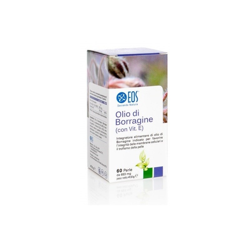 EOS Olio di Borragine per Integrità Membrane Cellulari 60 Perle EOS Olio di Borragine per Integrità Membrane Cellulari 60 Perle