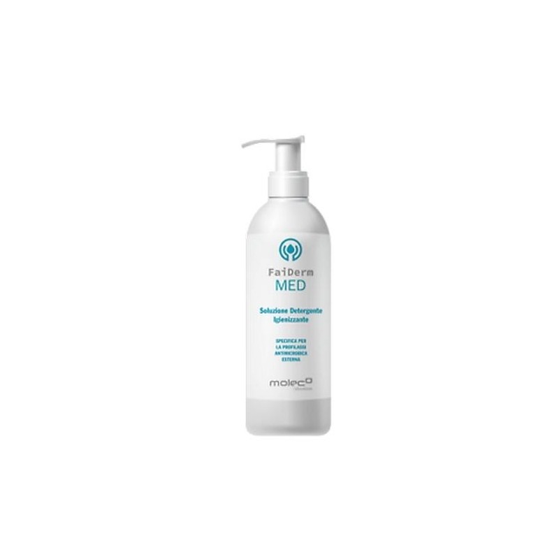 Moleco Farmaceutici Faiderm Med detergente igienizzante per mani e pelle 250ml Moleco Farmaceutici Faiderm Med detergente igienizzante per mani e pelle 250ml
