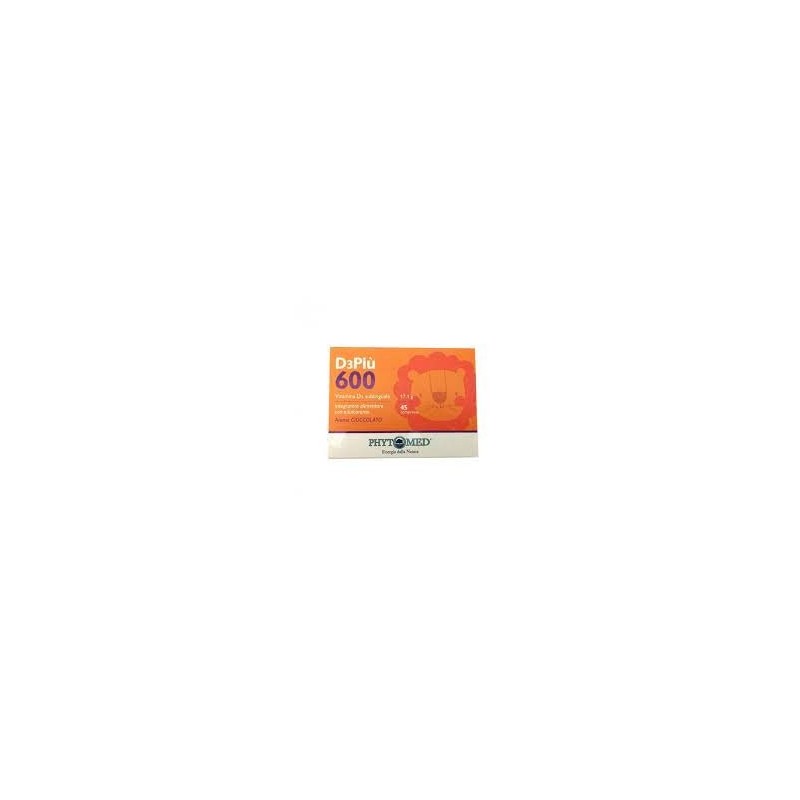 D3piu 600 per Assorbimento Calcio e Fosforo 45 Compresse Sublinguali D3piu 600 per Assorbimento Calcio e Fosforo 45 Compresse Sublinguali