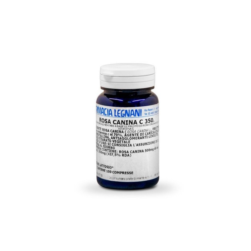Rosa Canina C350 per Difese Immunitarie 100 Tavolette Rosa Canina C350 per Difese Immunitarie 100 Tavolette