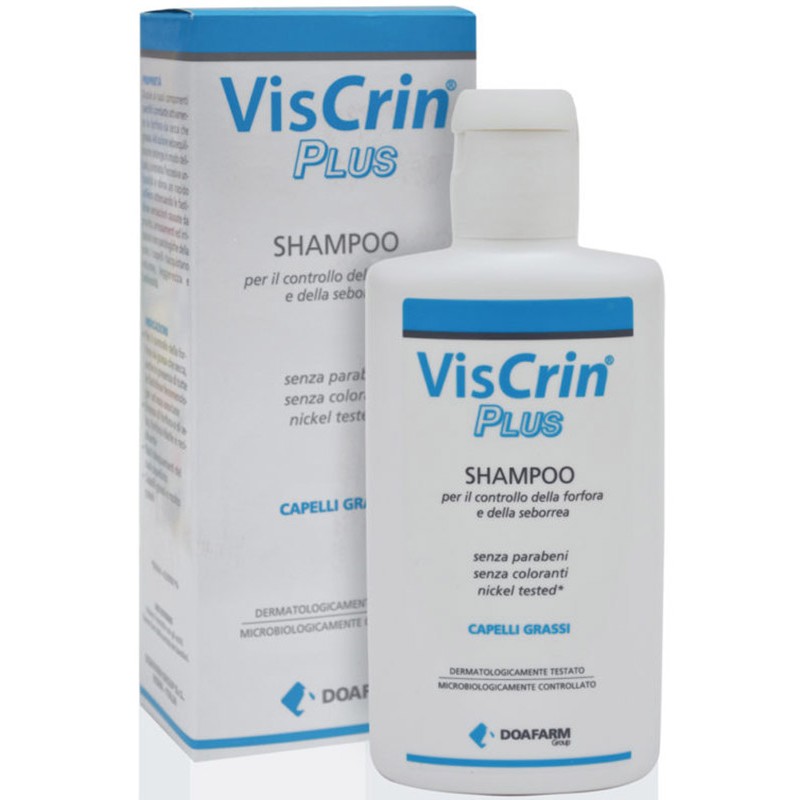 Doafarm Viscrin Plus Shampoo Antiforfora per Forfora Secca e Grassa 200ml Doafarm Viscrin Plus Shampoo Antiforfora per Forfora Secca e Grassa 200ml