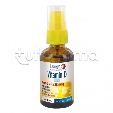 LongLife Vitamina D 1000UI Spray 30ml