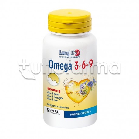 LongLife Omega 3-6-9 50 Perle