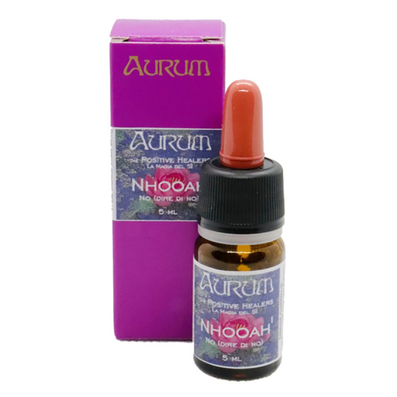 Aurum Nhooah No Gocce per Benessere Emotivo e Assertività 5 ml Aurum Nhooah No Gocce per Benessere Emotivo e Assertività 5 ml
