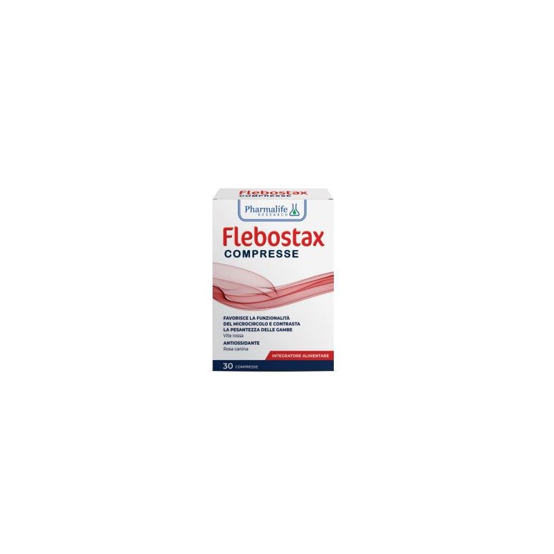 confezione di Pharmalife Research Flebostax Integratore per Microcircolo e Gambe Leggere 30 compresse confezione di Pharmalife Research Flebostax Integratore per Microcircolo e Gambe Leggere 30 compresse