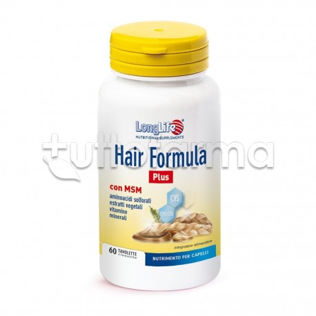 LongLife Hair Formula Plus 60 Tavolette