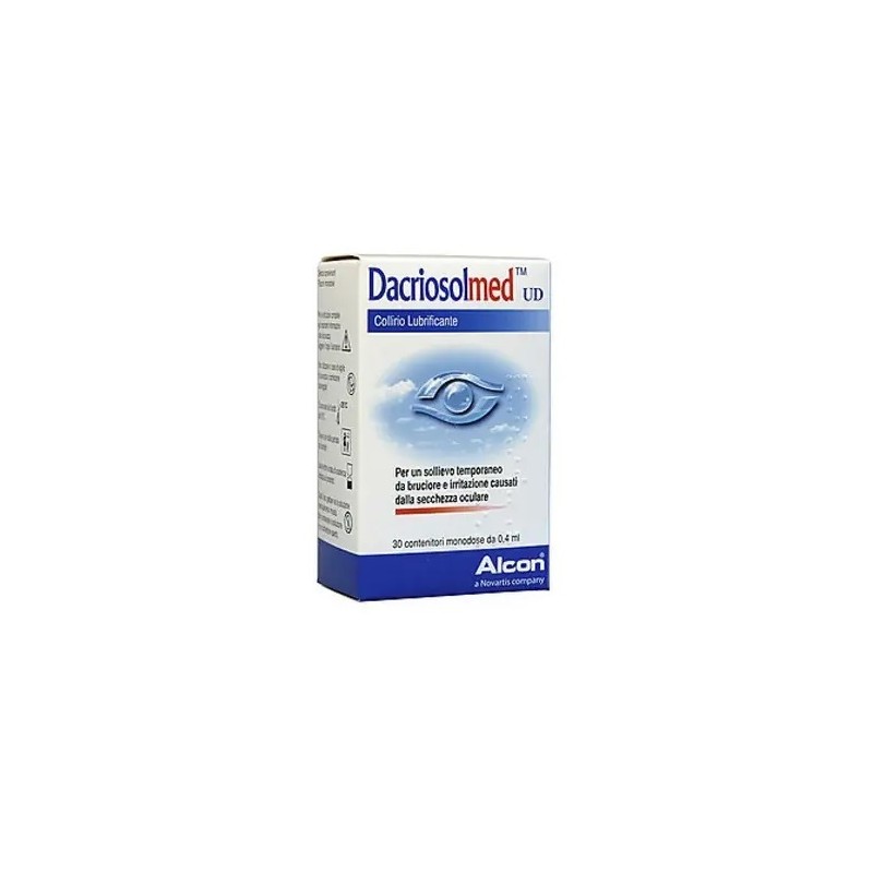 Dacriosolmed UD Collirio Lubrificante per Secchezza Oculare 30 Flaconcini Monodose