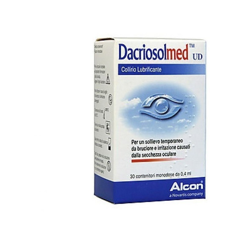 Dacriosolmed UD Collirio Lubrificante per Secchezza Oculare 30 Flaconcini Monodose
