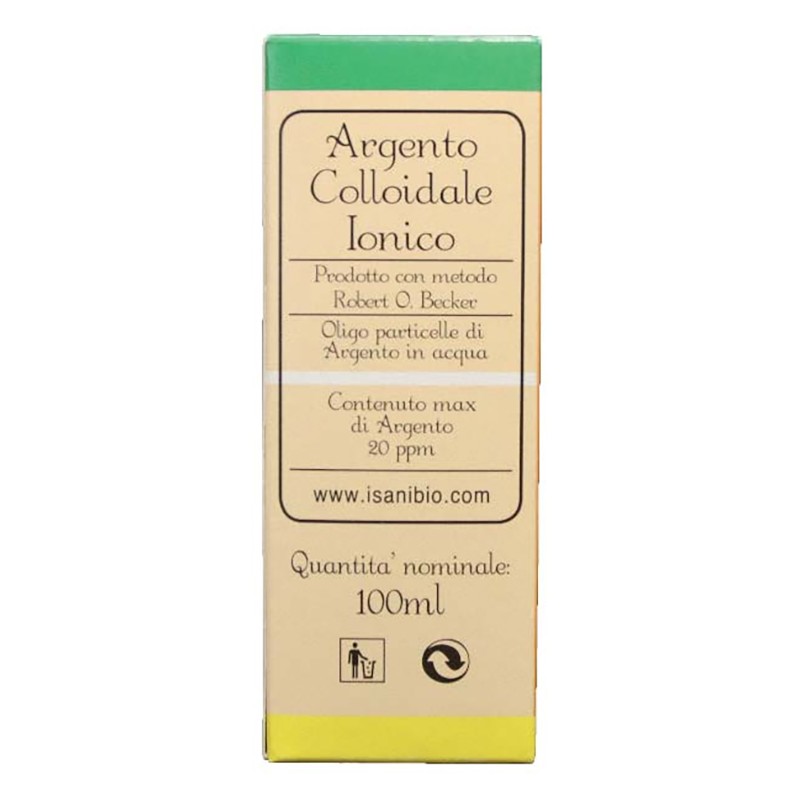 Atena Bio Argento Colloidale Ionico 20 Ppm per Benessere Pelle e Mucose 100ml Atena Bio Argento Colloidale Ionico 20 Ppm per Benessere Pelle e Mucose 100ml