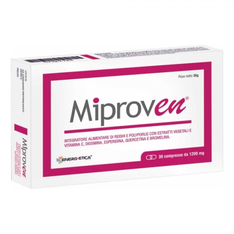 Miproven integratore per gambe pesanti e microcircolo 30 compresse