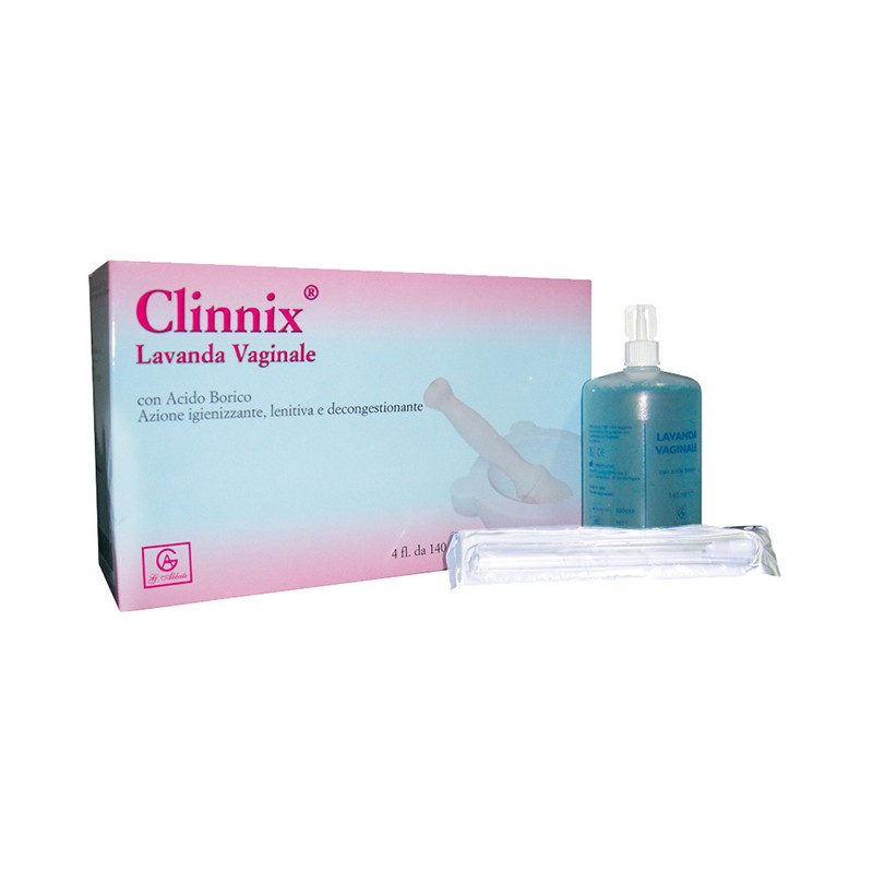 Clinderm Lavanda Vaginale per Igiene Intima Lenitiva 4 Flaconi Monodose da 140ml Clinderm Lavanda Vaginale per Igiene Intima Lenitiva 4 Flaconi Monodose da 140ml
