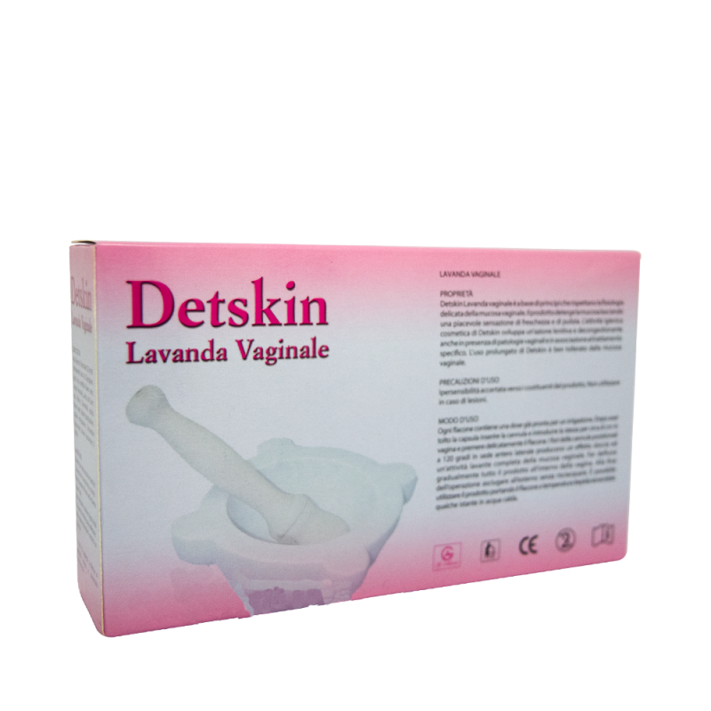 Detskin Lavanda Vaginale per Igiene Intima e Infezioni 4 Flaconi Monouso da 140ml Detskin Lavanda Vaginale per Igiene Intima e Infezioni 4 Flaconi Monouso da 140ml