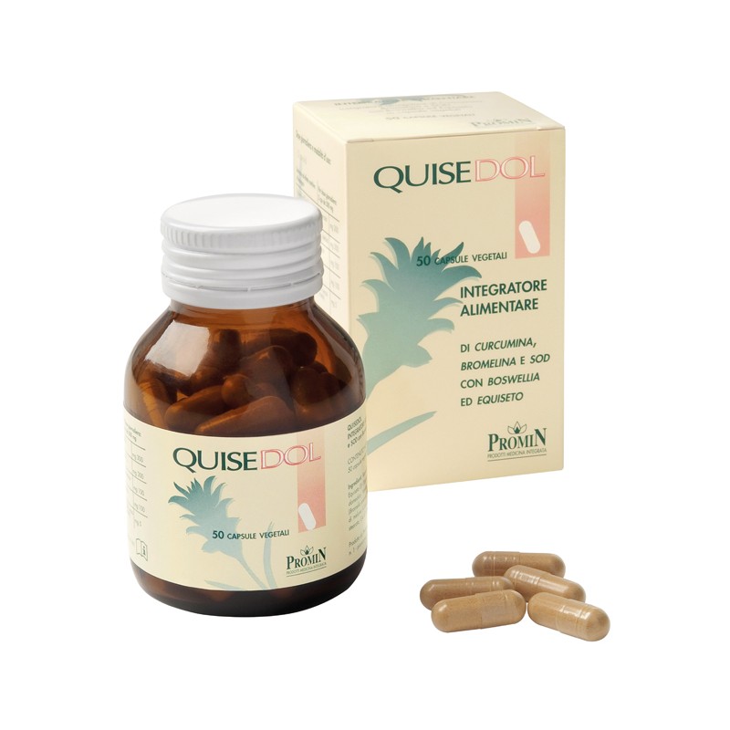 Promin Quisedol integratore per benessere articolare e antiossidante 50 capsule Promin Quisedol integratore per benessere articolare e antiossidante 50 capsule