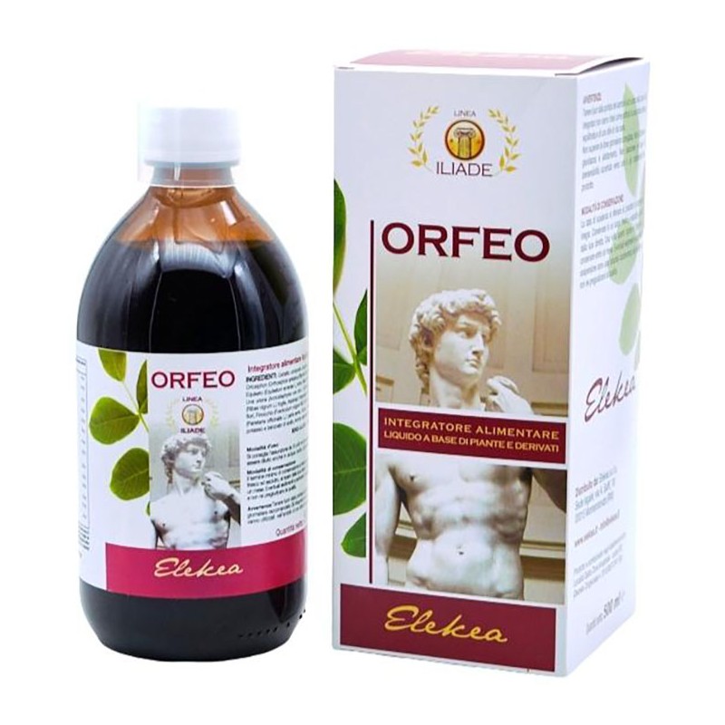 Elekea Orfeo integratore drenante e depurativo per benessere renale 500ml Elekea Orfeo integratore drenante e depurativo per benessere renale 500ml