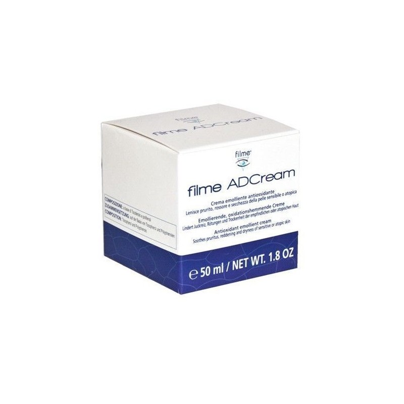 Filme Adcream crema emolliente antiossidante per pelle atopica e sensibile 50ml Filme Adcream crema emolliente antiossidante per pelle atopica e sensibile 50ml
