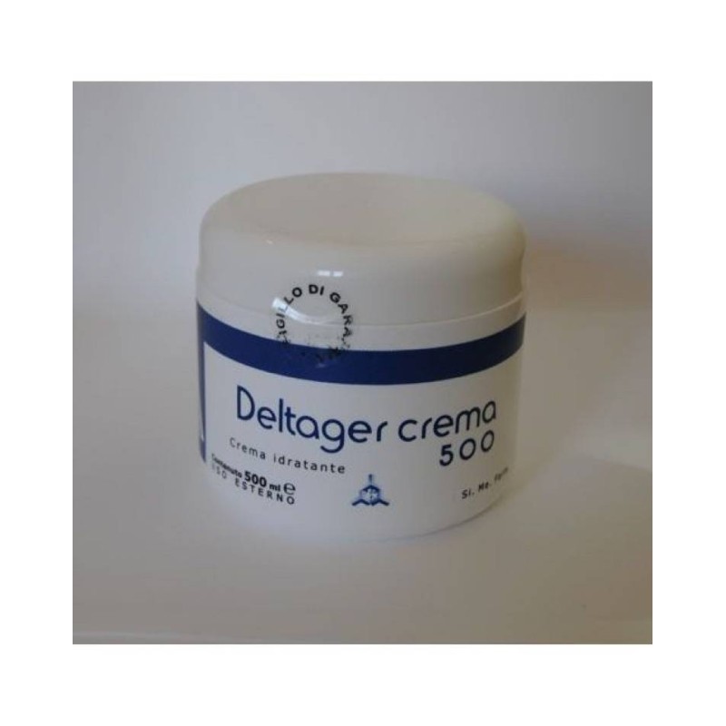 Deltager Crema Idratante per Pelle Secca e Sensibile Vasetto da 500 g Deltager Crema Idratante per Pelle Secca e Sensibile Vasetto da 500 g