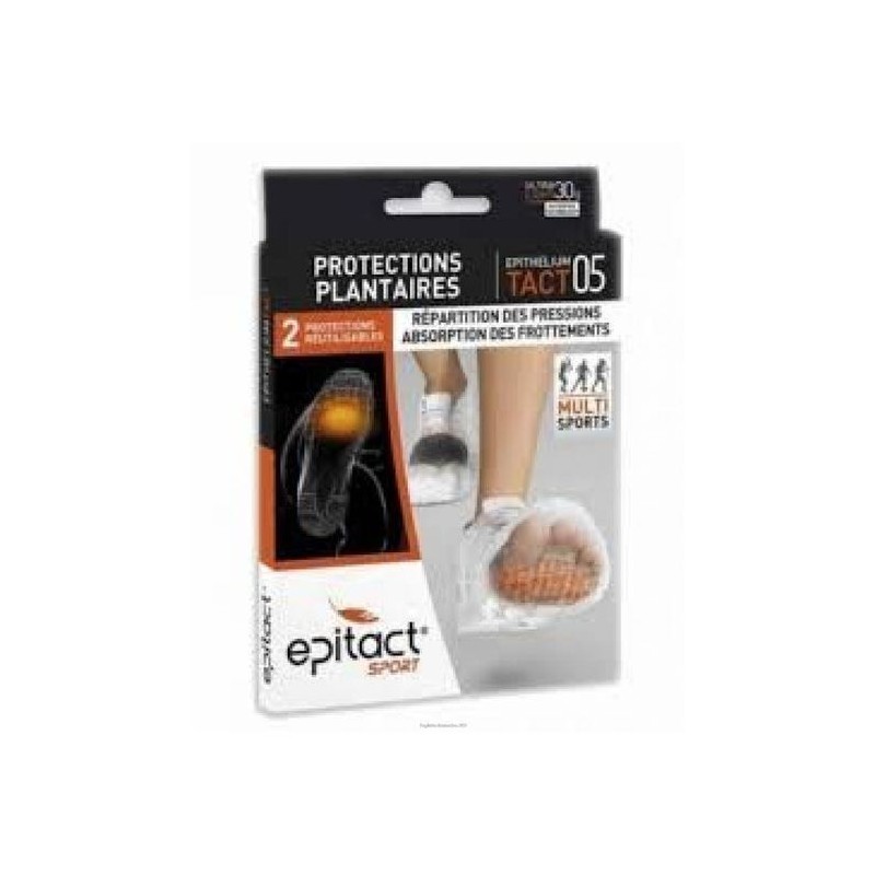 Qualifarma Epitact Sport Protezione Plantari per Circolazione e Gambe Leggere 1 Paio Taglia M