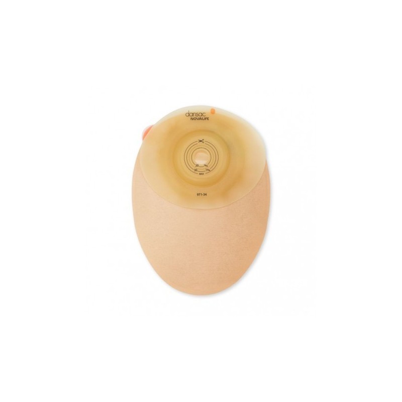 Sacca Monopezzo Per Colostomia Dansac Novalife1 Midi Chiusa Opaca 70mm Ritagliabile 35-55 per Raccolta Feci Sacca Sacca Monopezzo Per Colostomia Dansac Novalife1 Midi Chiusa Opaca 70mm Ritagliabile 35-55 per Raccolta Feci Sacca