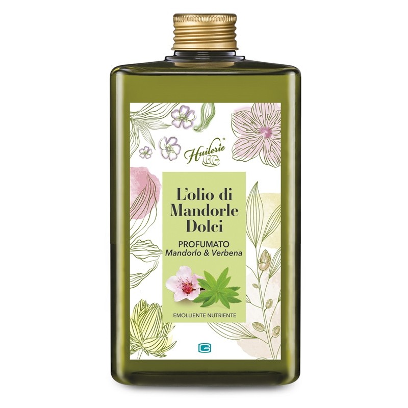 Giuriati Group Huilerie L'olio di Mandorle Dolci Profumato Mandorlo & Verbena per Pelle e Capelli 300ml Giuriati Group Huilerie L'olio di Mandorle Dolci Profumato Mandorlo & Verbena per Pelle e Capelli 300ml