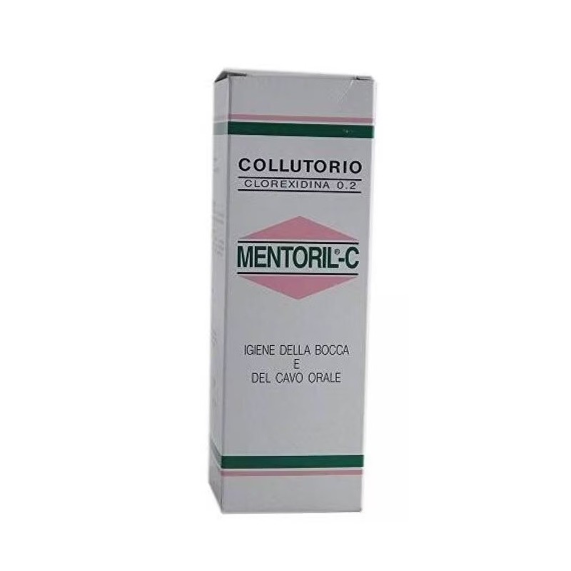 Mentoril C Collutorio con Clorexidina 0,20% per Igiene Orale 200ml Mentoril C Collutorio con Clorexidina 0,20% per Igiene Orale 200ml