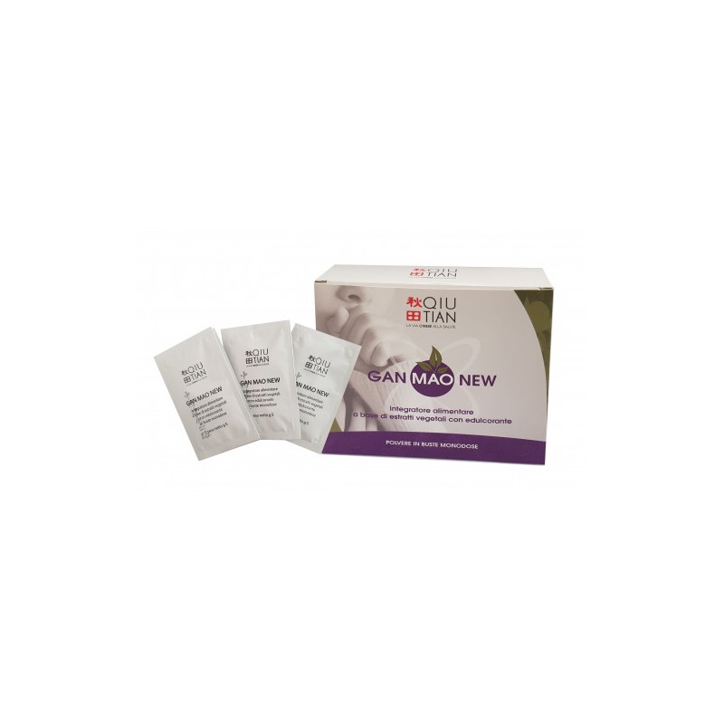 Qiu Tian Gan Mao New integratore per vie respiratorie 12 bustine da 5g
