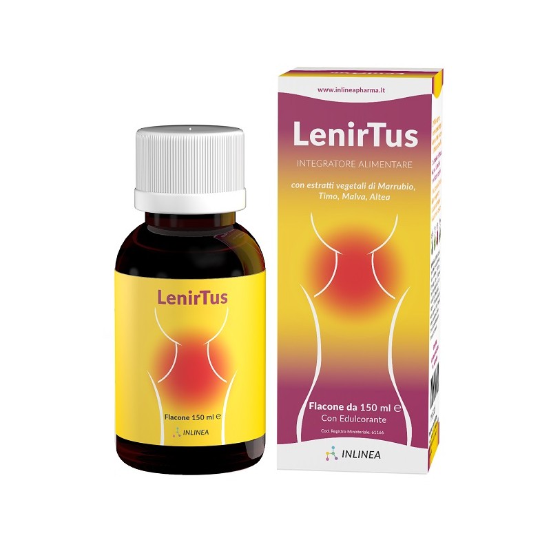 Inlinea Lenirtus integratore per benessere vie respiratorie e gola 150ml