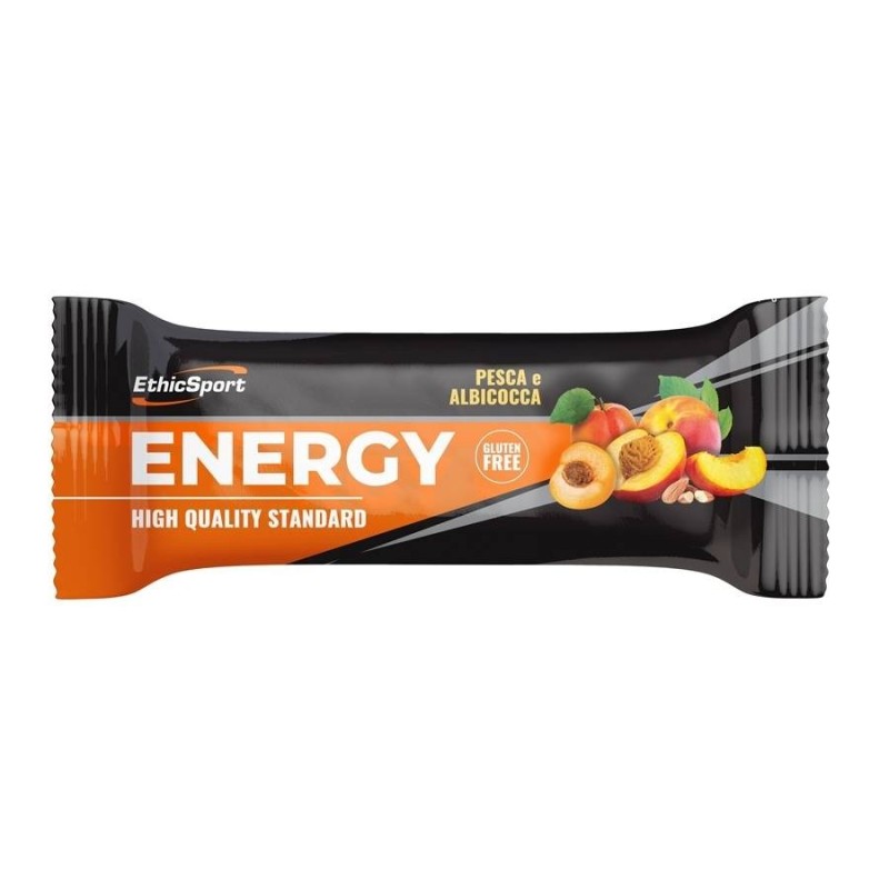 Ethicsport Energy Pesca-albicocca Barretta Energetica per Energia Immediata e Prolungata 35 g Ethicsport Energy Pesca-albicocca Barretta Energetica per Energia Immediata e Prolungata 35 g