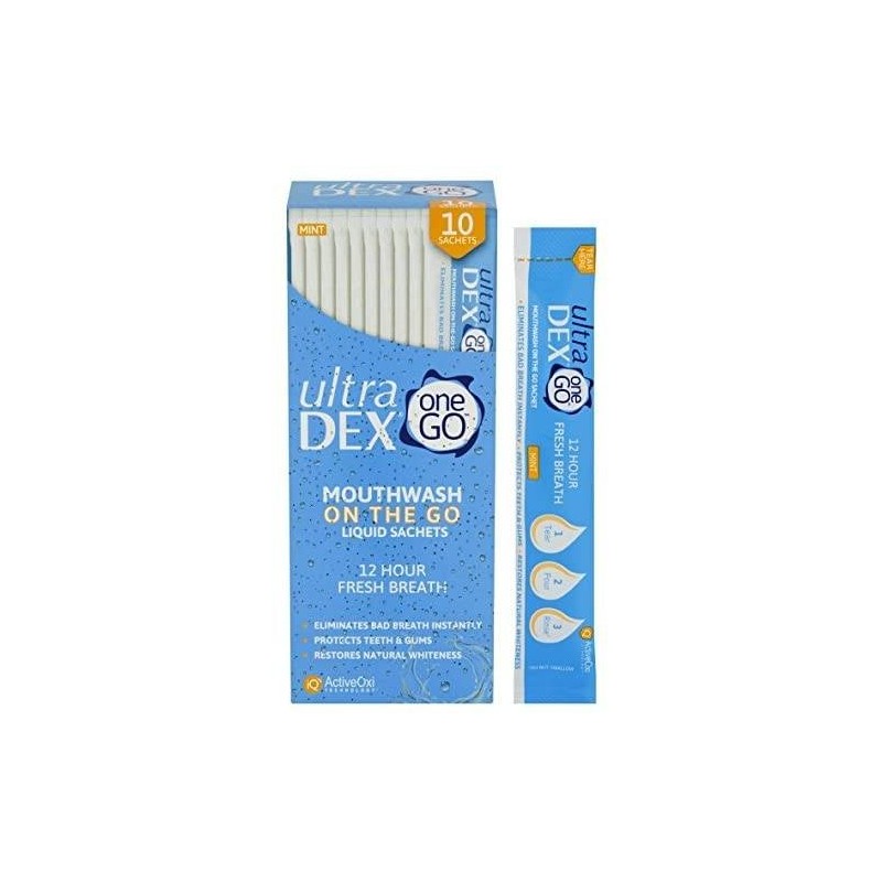 Ultradex On The Go Collutorio Alito Fresco 10 Bustine 15ml Ultradex On The Go Collutorio Alito Fresco 10 Bustine 15ml