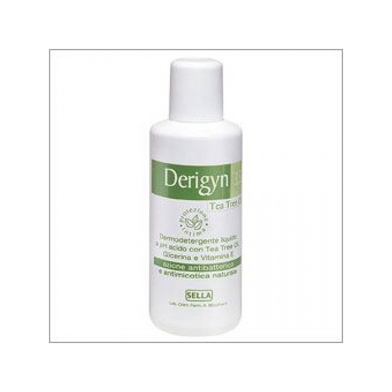 Formato di Derigyn Detergente Intimo Antibatterico con Tea Tree 500 ml Formato di Derigyn Detergente Intimo Antibatterico con Tea Tree 500 ml