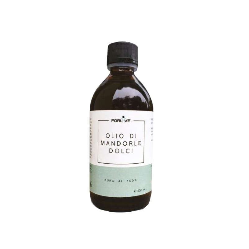 Forlive Olio di mandorle dolci per Pelle e Capelli 200ml Forlive Olio di mandorle dolci per Pelle e Capelli 200ml