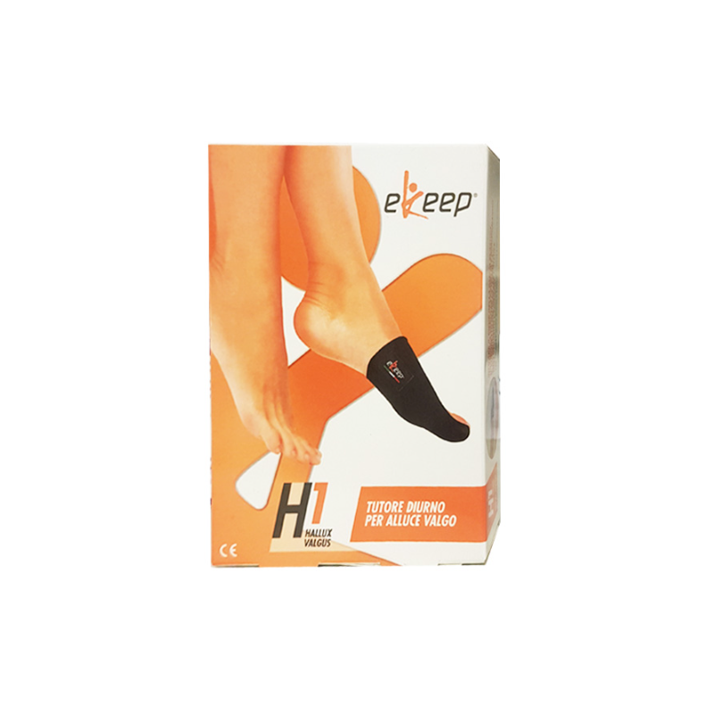 Dual Sanitaly Ekeep H1 Hallux Valgus tutore diurno per alluce valgo taglia 3, sollievo e stabilità quotidiana Dual Sanitaly Ekeep H1 Hallux Valgus tutore diurno per alluce valgo taglia 3, sollievo e stabilità quotidiana