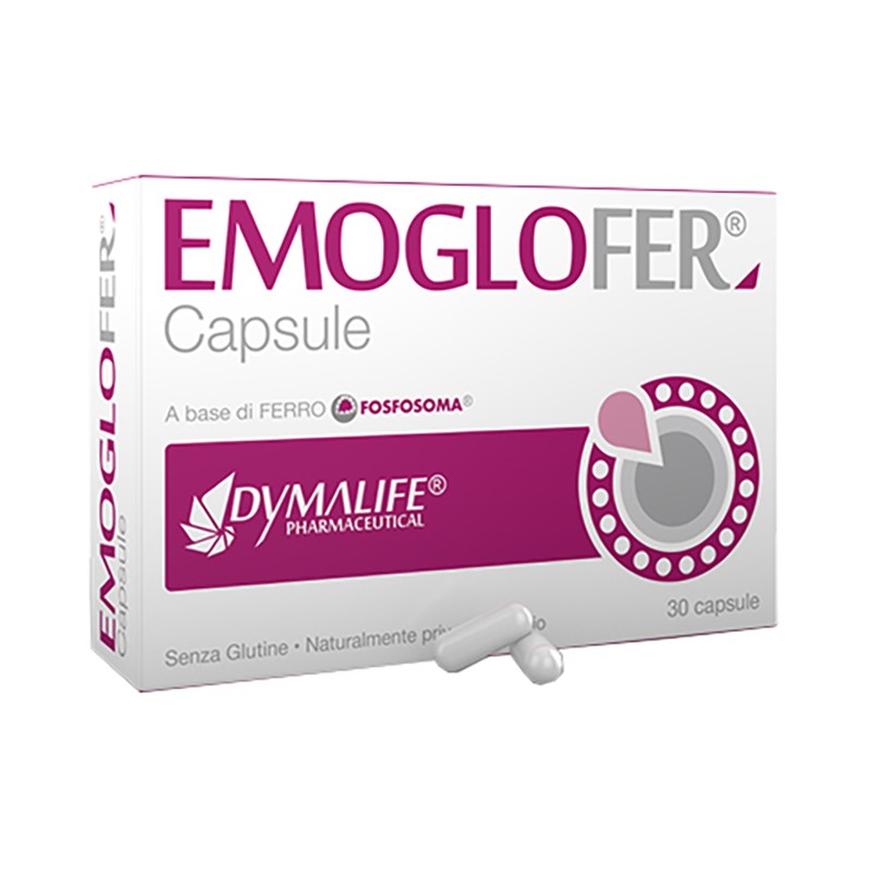 Emoglofer Integratore di Ferro per Stanchezza 30 Capsule