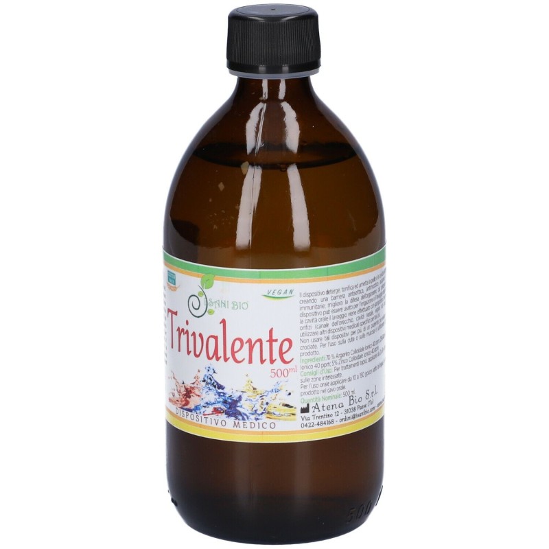 Trivalente Colloidale Ionico per Detersione e Protezione 500ml Trivalente Colloidale Ionico per Detersione e Protezione 500ml