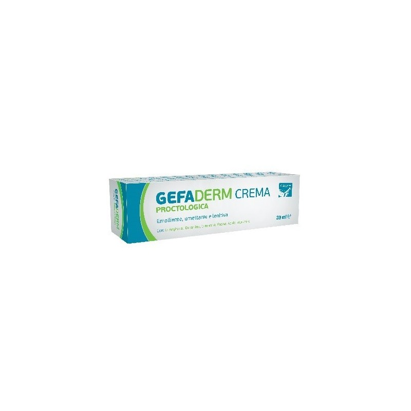 Gepharma Gefaderm Crema Proctologica per Emorroidi e Ragadi 30ml Gepharma Gefaderm Crema Proctologica per Emorroidi e Ragadi 30ml