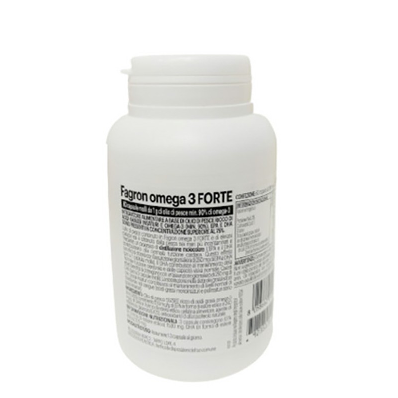 Fagron Omega 3 Forte per Benessere Cardiovascolare e Cerebrale 60 Capsule Molli Fagron Omega 3 Forte per Benessere Cardiovascolare e Cerebrale 60 Capsule Molli