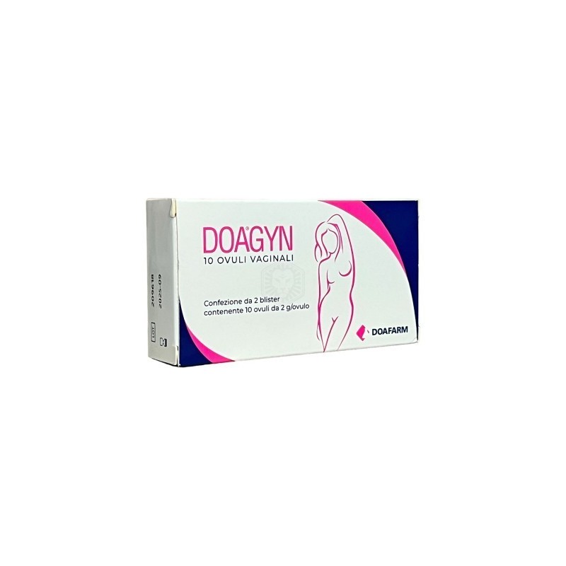 Doafarm Doagyn Ovuli Vaginali per Benessere Intimo e Idratazione 10 Ovuli Doafarm Doagyn Ovuli Vaginali per Benessere Intimo e Idratazione 10 Ovuli
