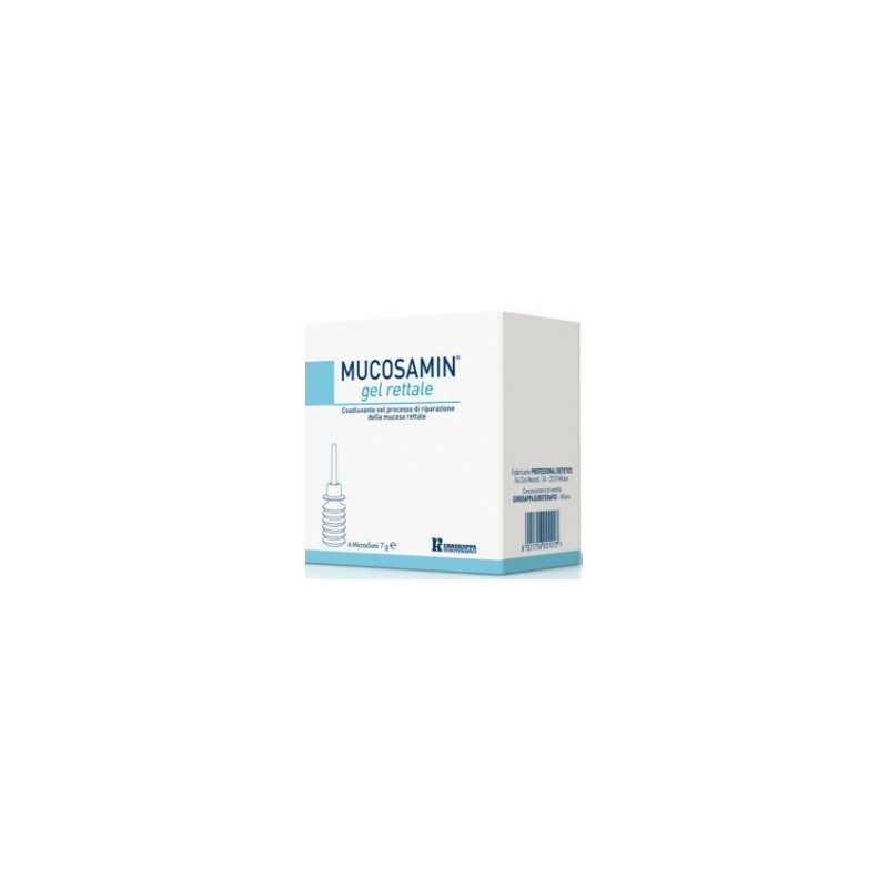 Mucosamin Gel Rettale per Proctite 6 Tubetti Monodose da 5g