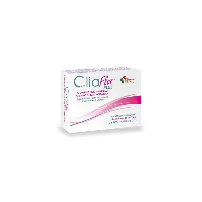 CliaFlor Plus per Trattamento Vaginosi e Vaginiti 10 Compresse